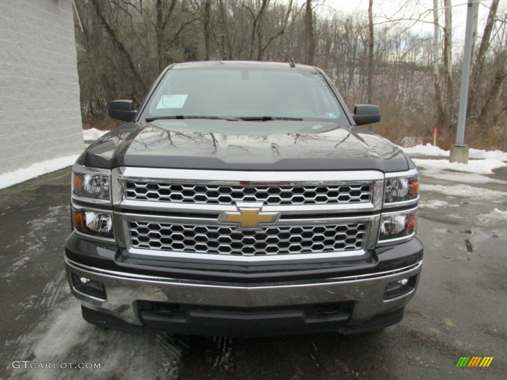 2014 Silverado 1500 LT Crew Cab 4x4 - Tungsten Metallic / Jet Black photo #9