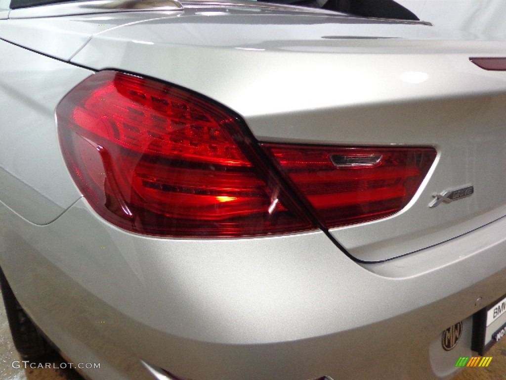 2013 6 Series 650i Convertible - Titanium Silver Metallic / Black photo #8