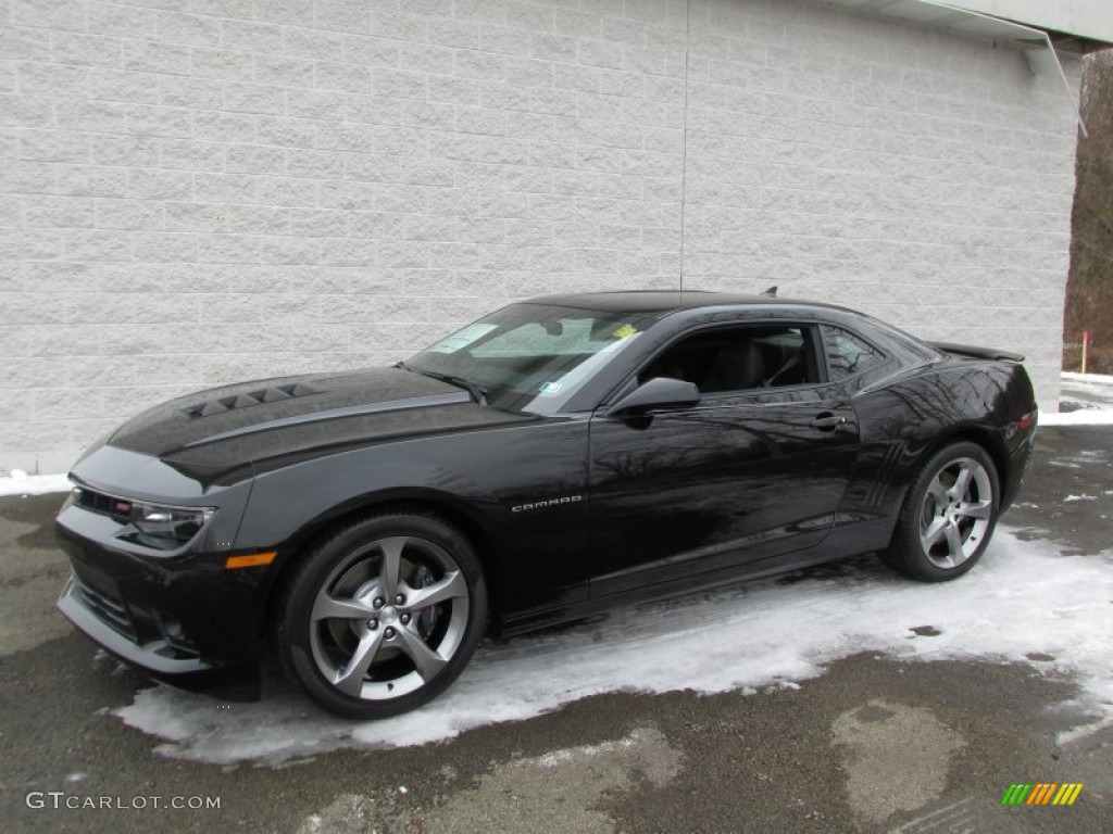 2014 Camaro SS/RS Coupe - Black / Black photo #1