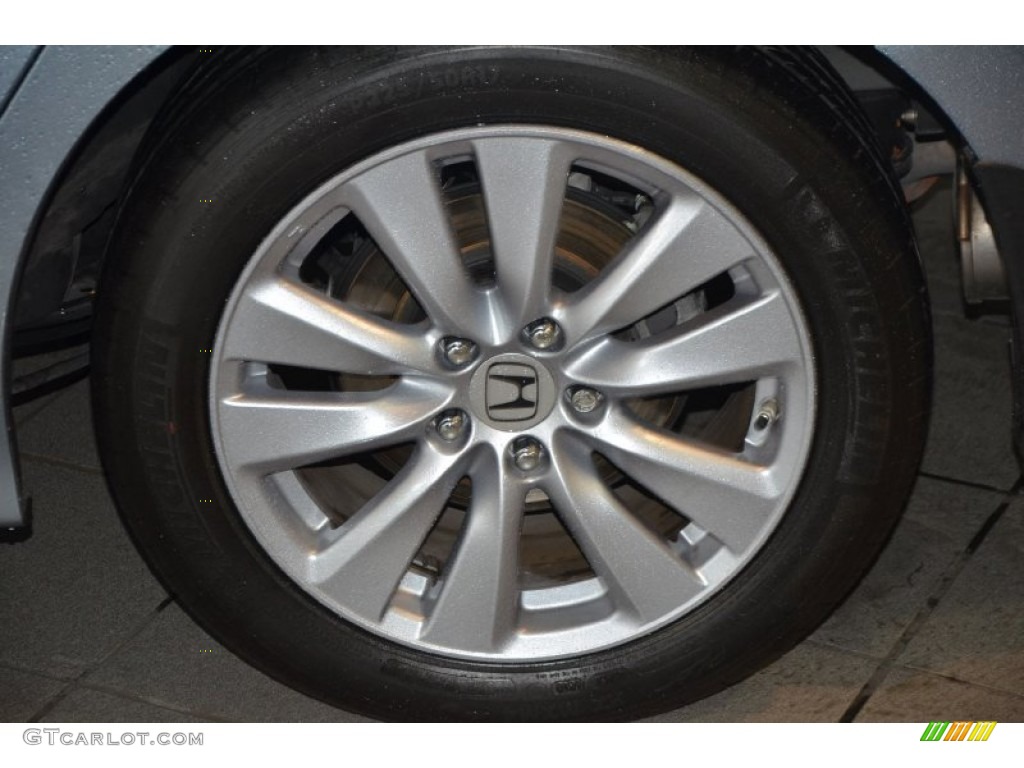 2011 Accord EX-L V6 Sedan - Celestial Blue Metallic / Black photo #8
