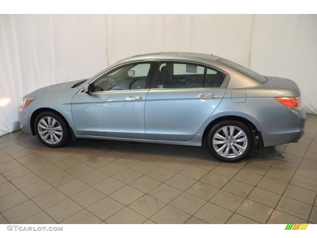 2011 Accord EX-L V6 Sedan - Celestial Blue Metallic / Black photo #10