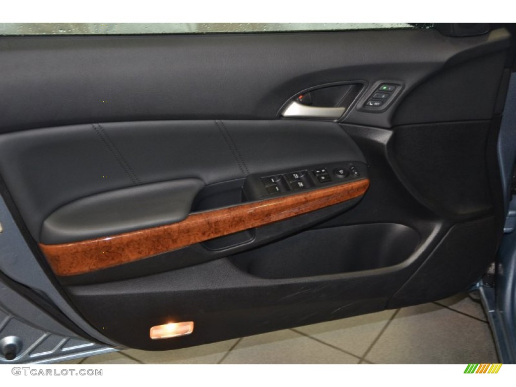 2011 Accord EX-L V6 Sedan - Celestial Blue Metallic / Black photo #11