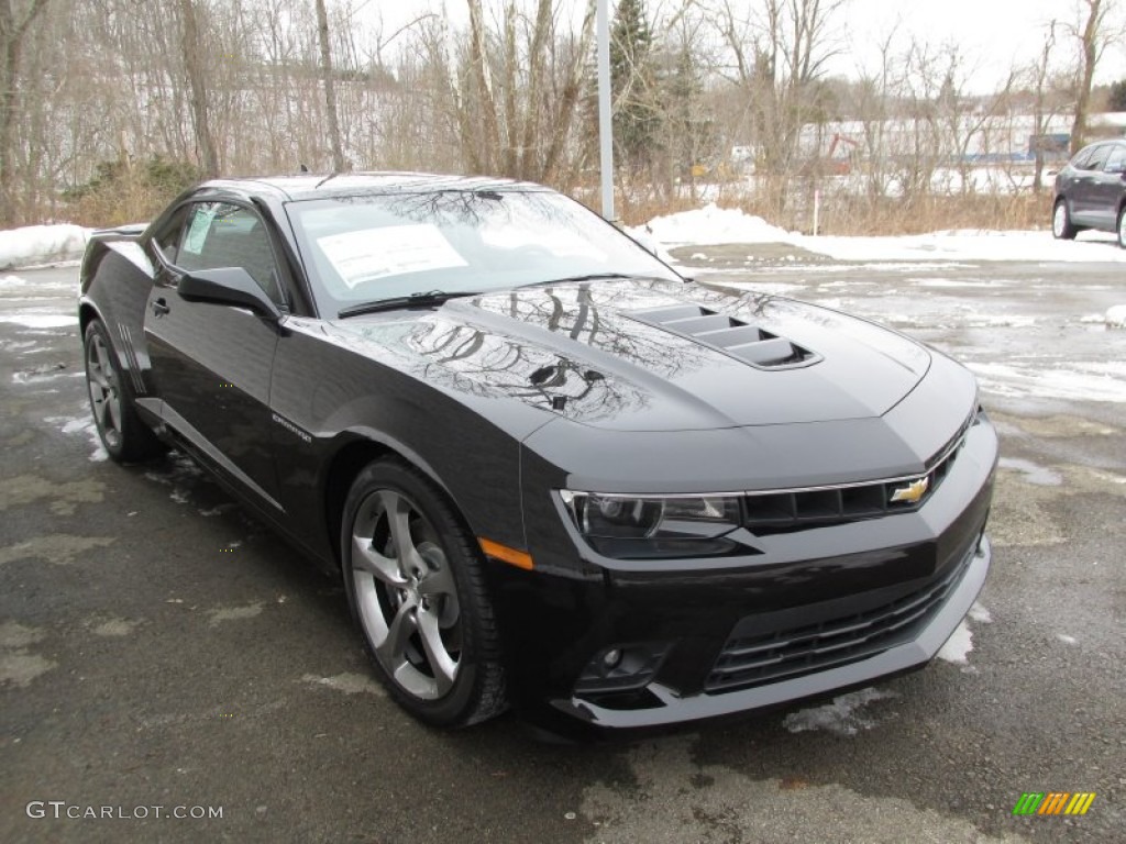 2014 Camaro SS/RS Coupe - Black / Black photo #8