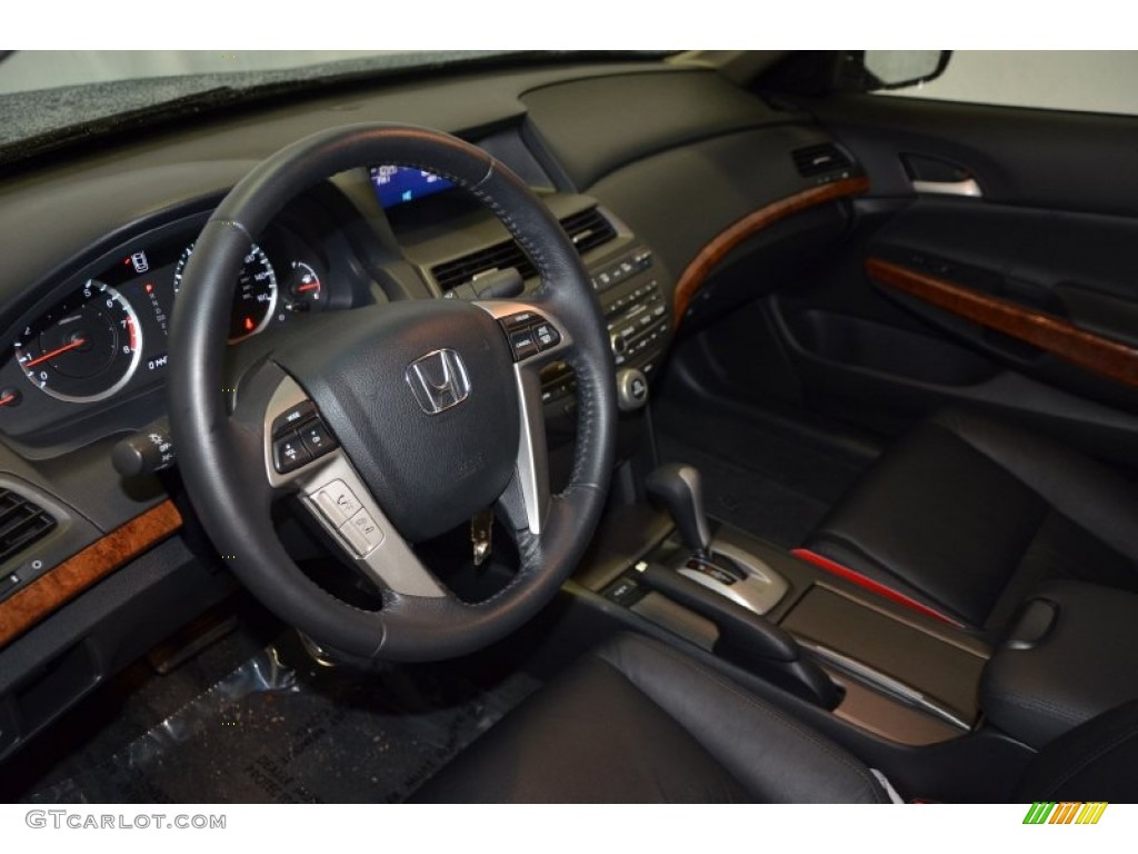 2011 Accord EX-L V6 Sedan - Celestial Blue Metallic / Black photo #12