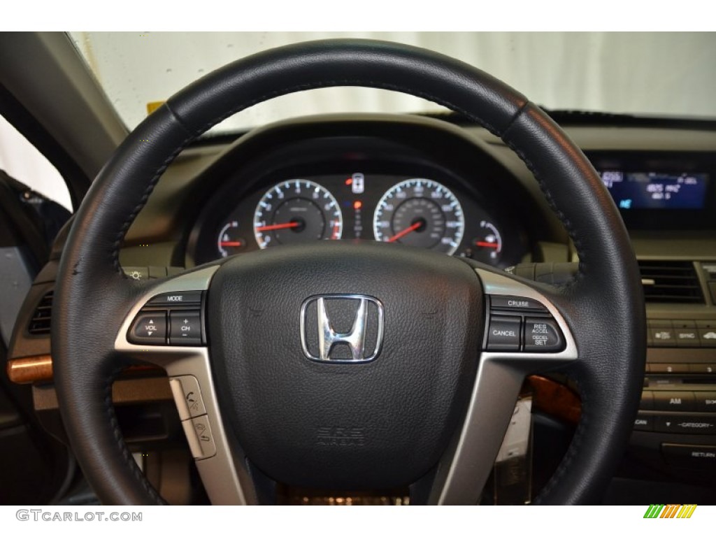 2011 Accord EX-L V6 Sedan - Celestial Blue Metallic / Black photo #20