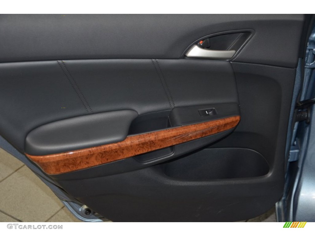 2011 Accord EX-L V6 Sedan - Celestial Blue Metallic / Black photo #25