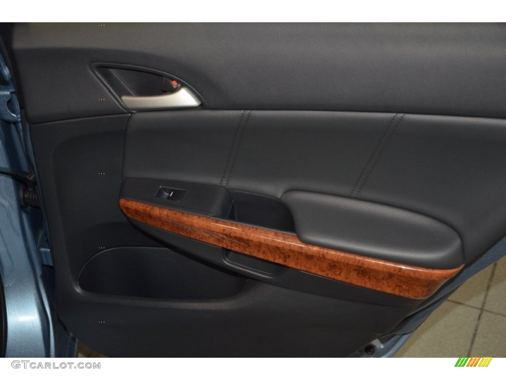 2011 Accord EX-L V6 Sedan - Celestial Blue Metallic / Black photo #29