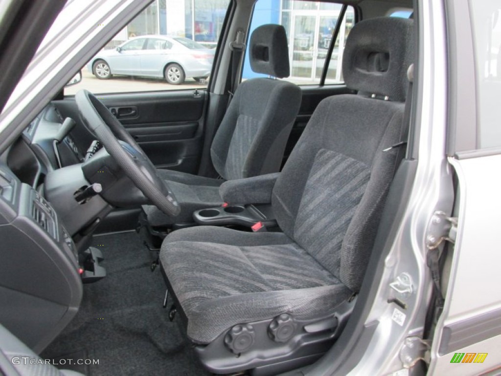 2000 CR-V LX 4WD - Sebring Silver Metallic / Dark Gray photo #7