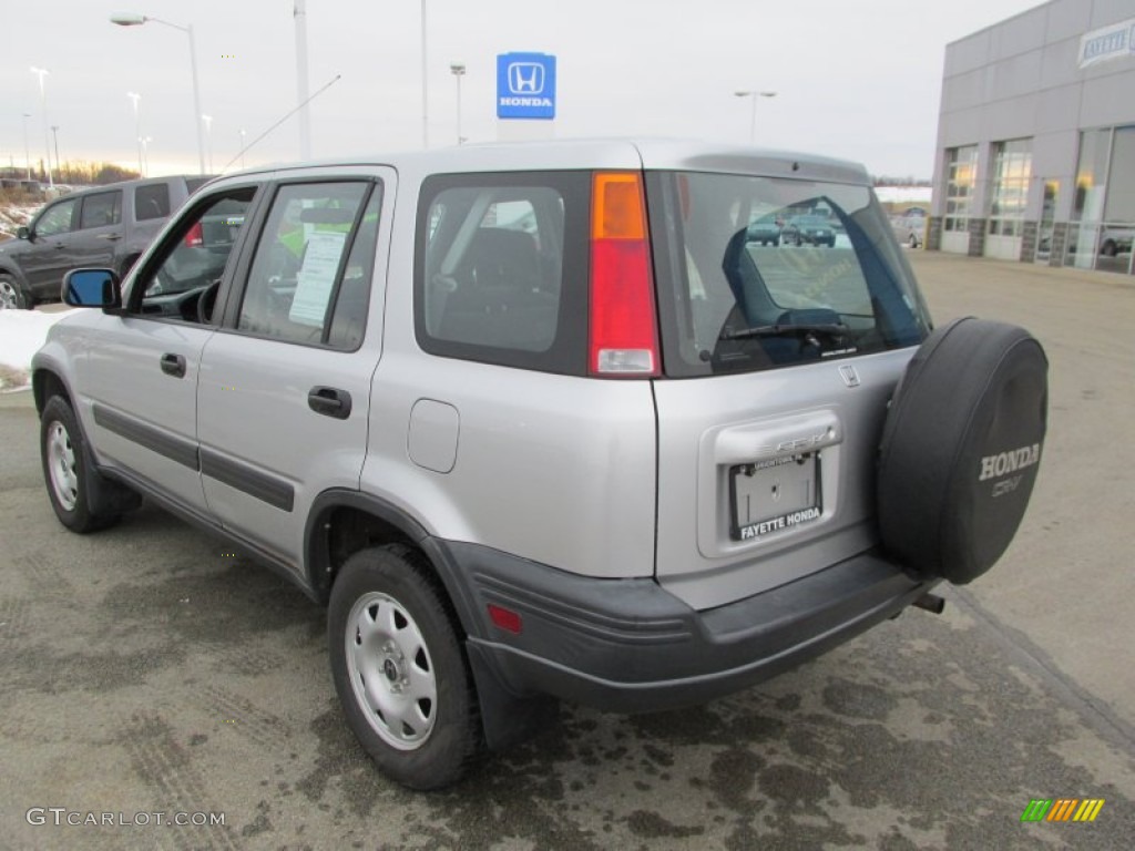 2000 CR-V LX 4WD - Sebring Silver Metallic / Dark Gray photo #14