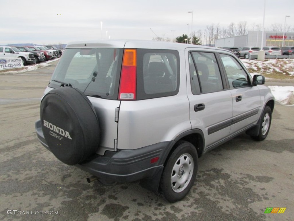 2000 CR-V LX 4WD - Sebring Silver Metallic / Dark Gray photo #16