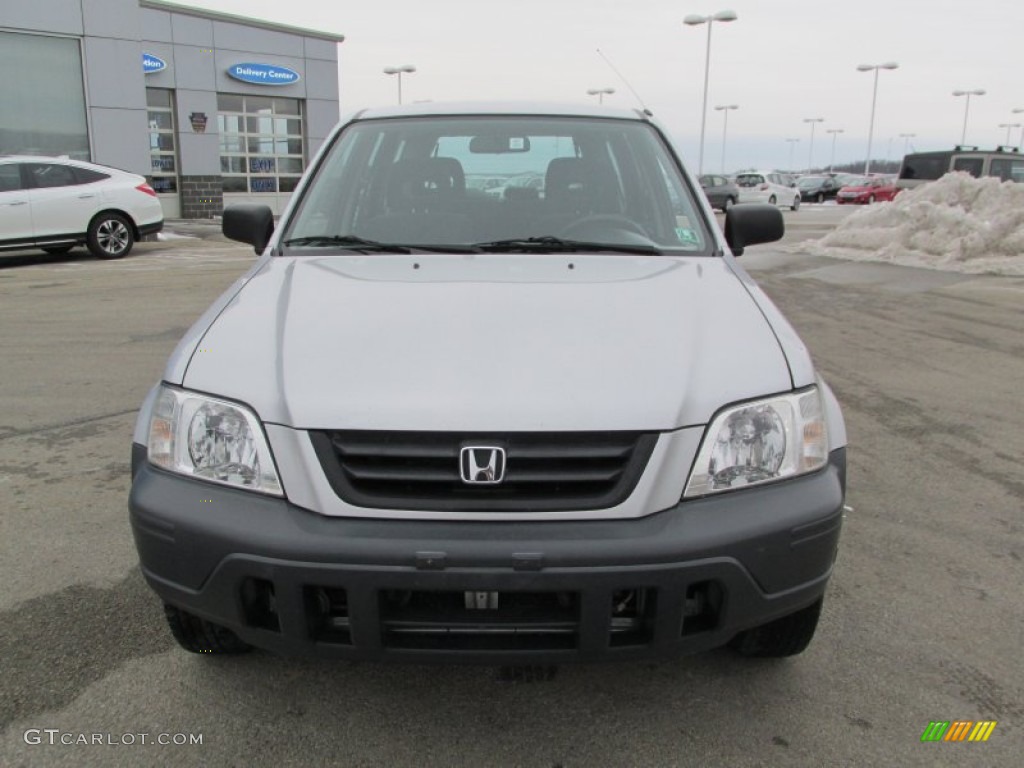 2000 CR-V LX 4WD - Sebring Silver Metallic / Dark Gray photo #17
