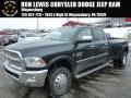 2014 Maximum Steel Metallic Ram 3500 Laramie Crew Cab 4x4 Dually  photo #1