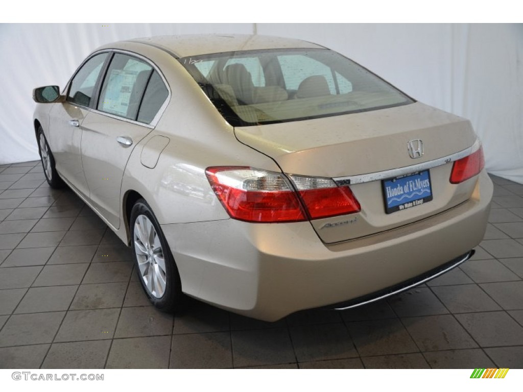 2014 Accord EX Sedan - Champagne Frost Pearl / Ivory photo #6