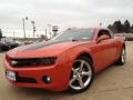 Inferno Orange Metallic 2013 Chevrolet Camaro LT/RS Coupe
