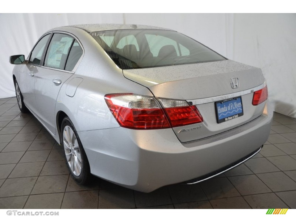 2014 Accord EX-L Sedan - Alabaster Silver Metallic / Black photo #6