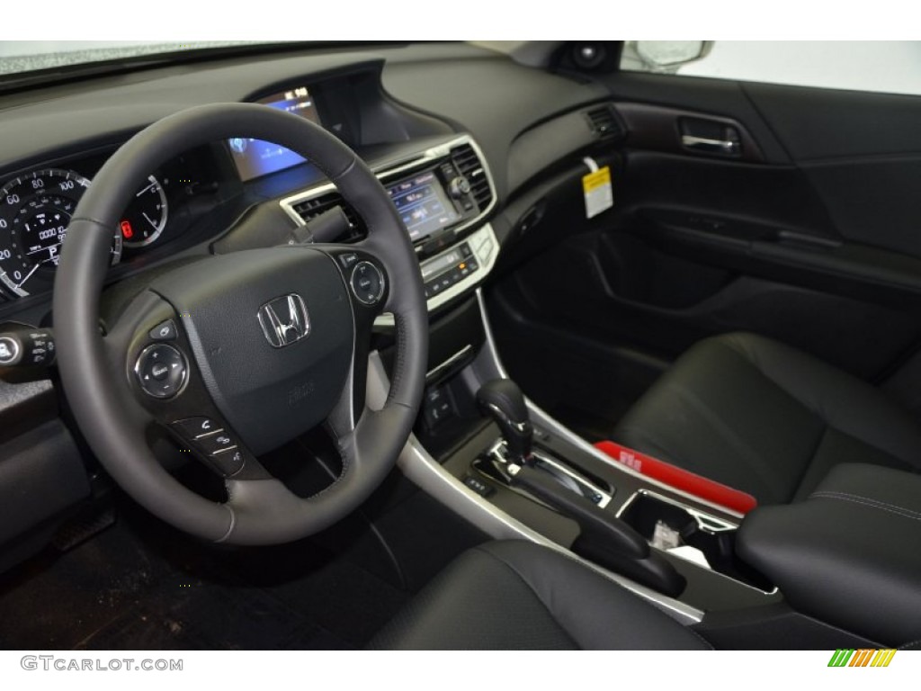 2014 Accord EX-L Sedan - Alabaster Silver Metallic / Black photo #11