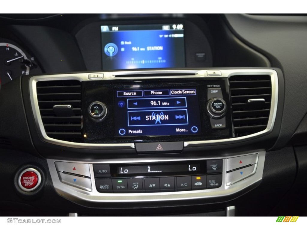 2014 Accord EX-L Sedan - Alabaster Silver Metallic / Black photo #16