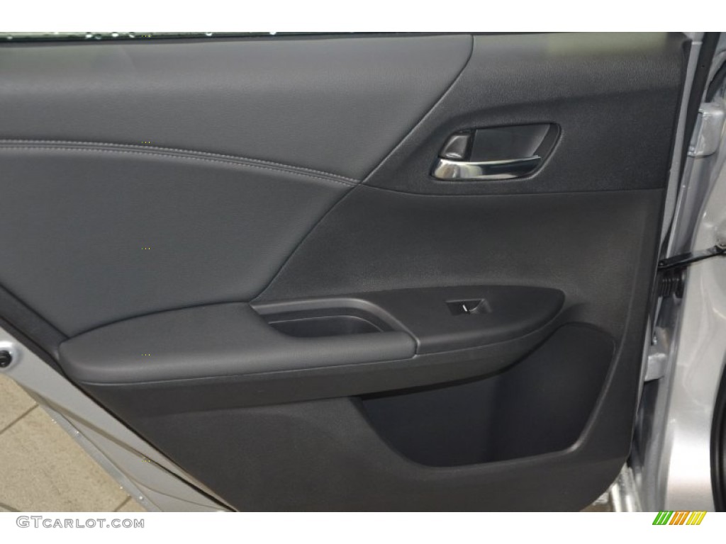 2014 Accord EX-L Sedan - Alabaster Silver Metallic / Black photo #29