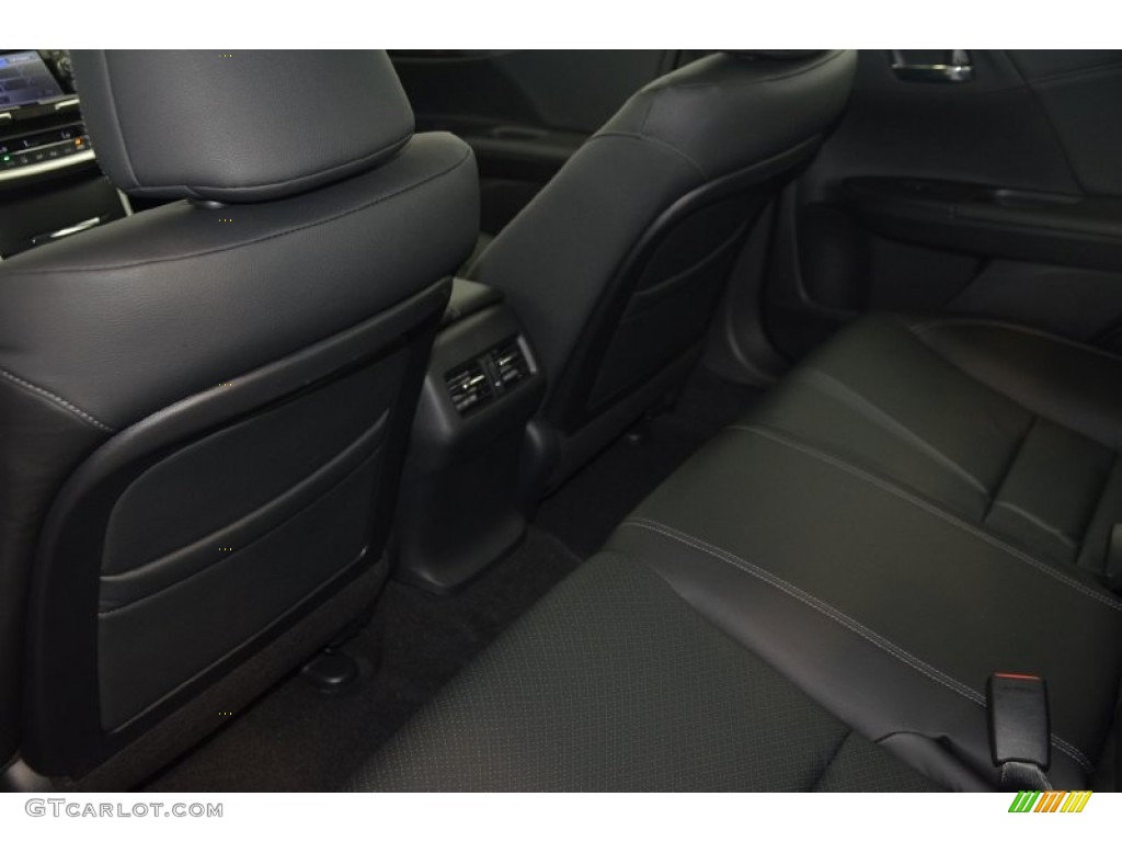 2014 Accord EX-L Sedan - Alabaster Silver Metallic / Black photo #30