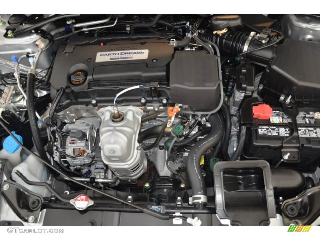 2014 Accord EX-L Sedan - Alabaster Silver Metallic / Black photo #36