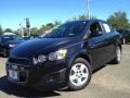 2013 Black Granite Metallic Chevrolet Sonic LS Sedan  photo #1