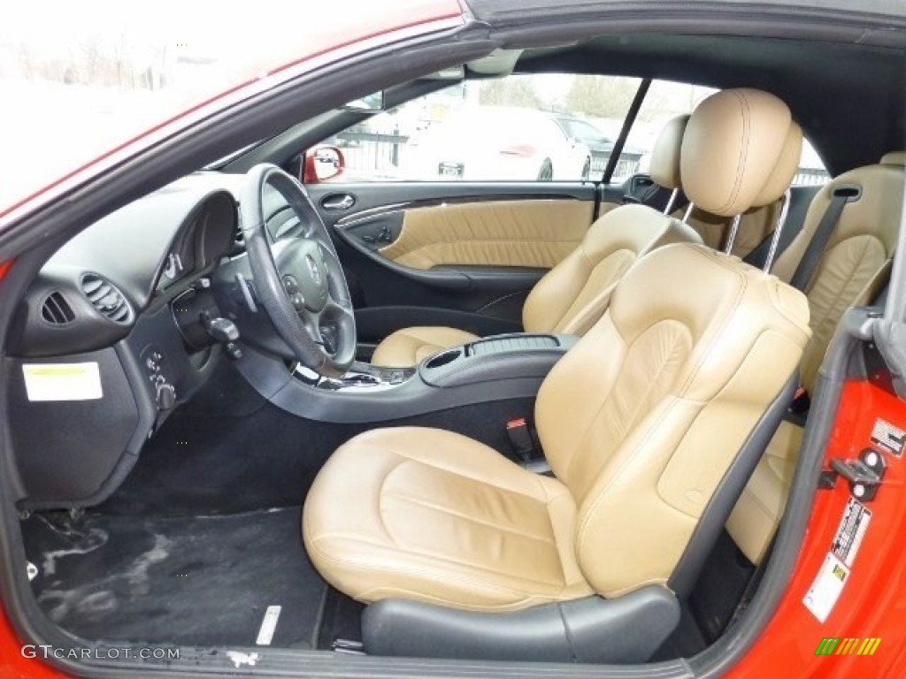 2008 Mercedes-Benz CLK 550 Cabriolet Front Seat Photo #90267297