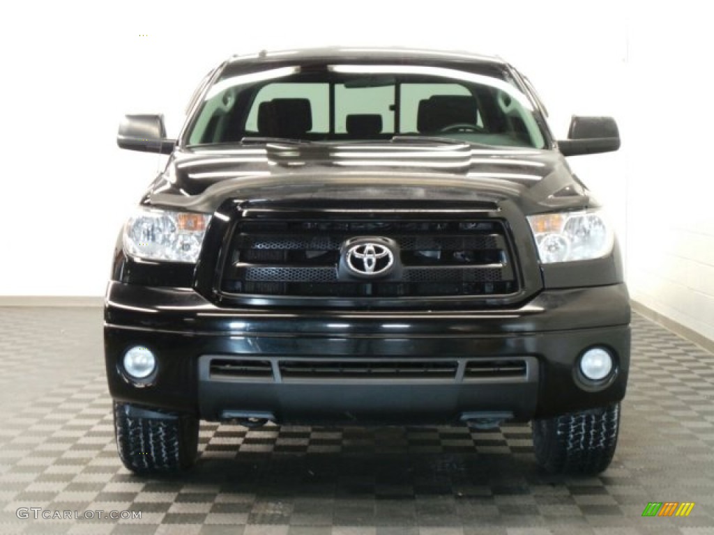 2010 Tundra TRD Rock Warrior Double Cab 4x4 - Black / Black photo #2