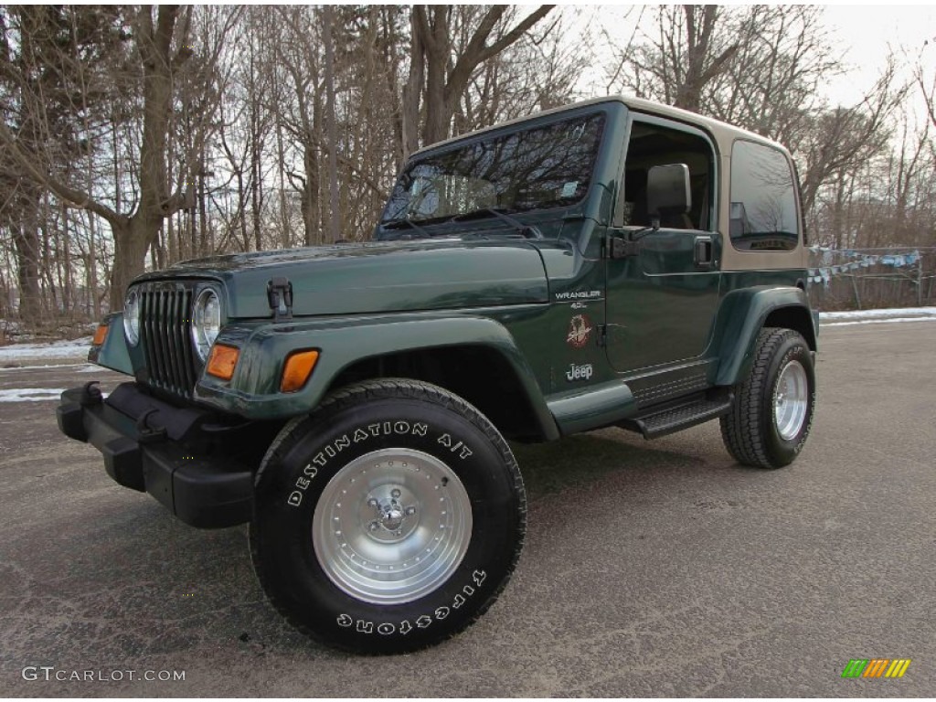 1999 Jeep Wrangler Sahara 4x4 Custom Wheels Photo #90269100