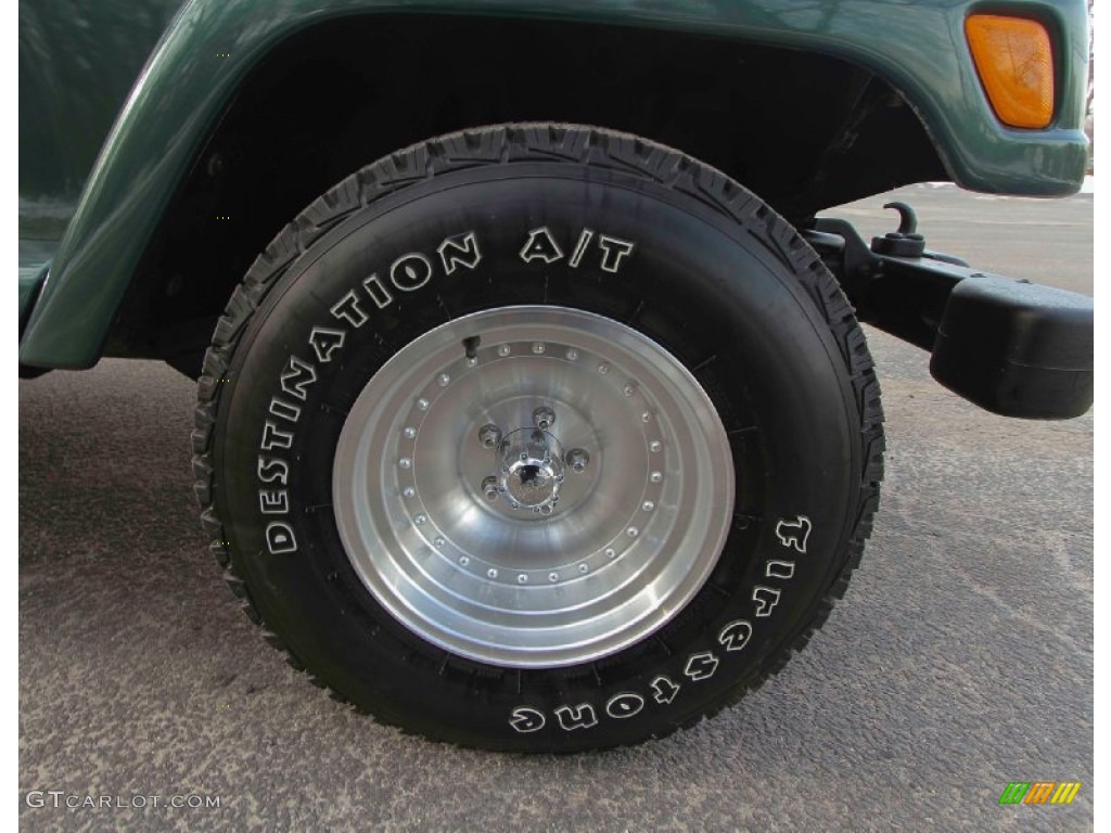 1999 Jeep Wrangler Sahara 4x4 Custom Wheels Photo #90269124