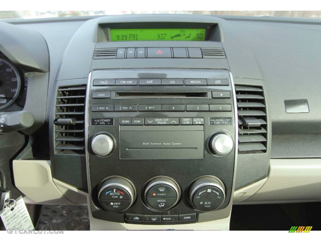 2009 MAZDA5 Grand Touring - Stormy Blue Mica / Sand photo #16