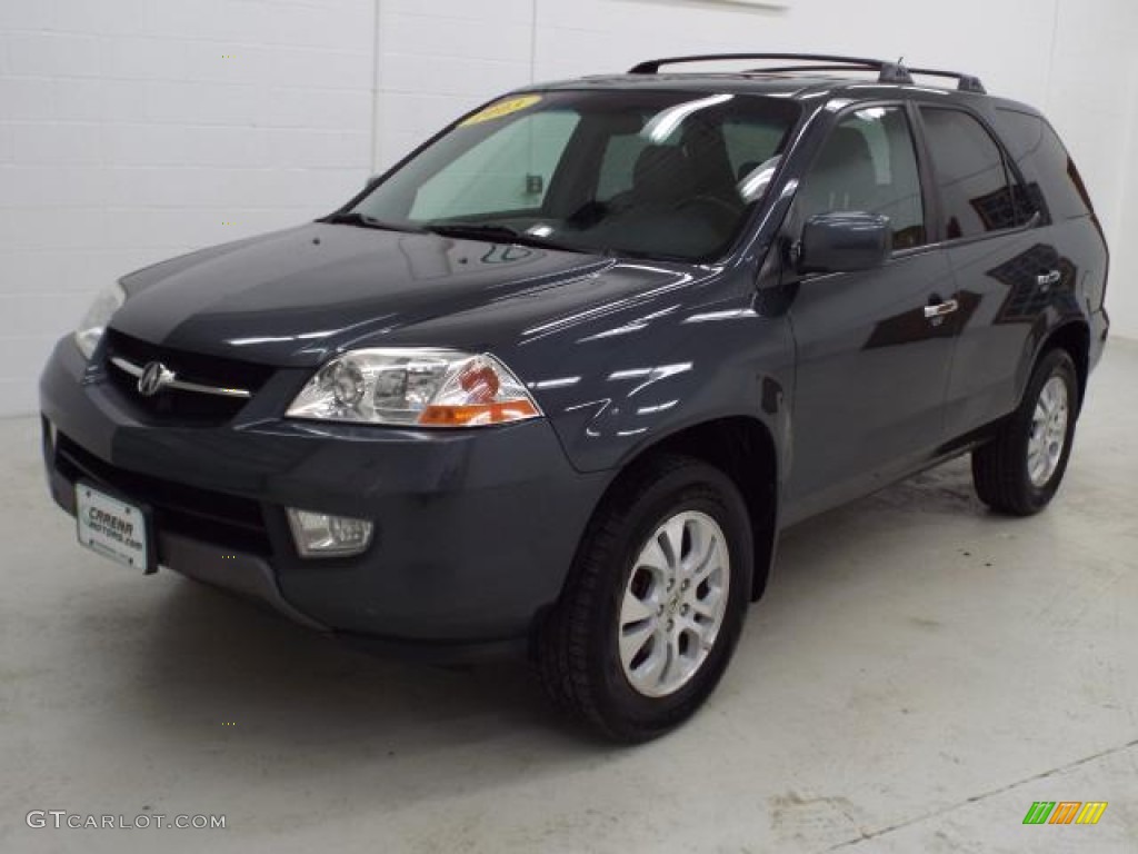 2003 MDX Touring - Midnight Blue Pearl / Quartz photo #5