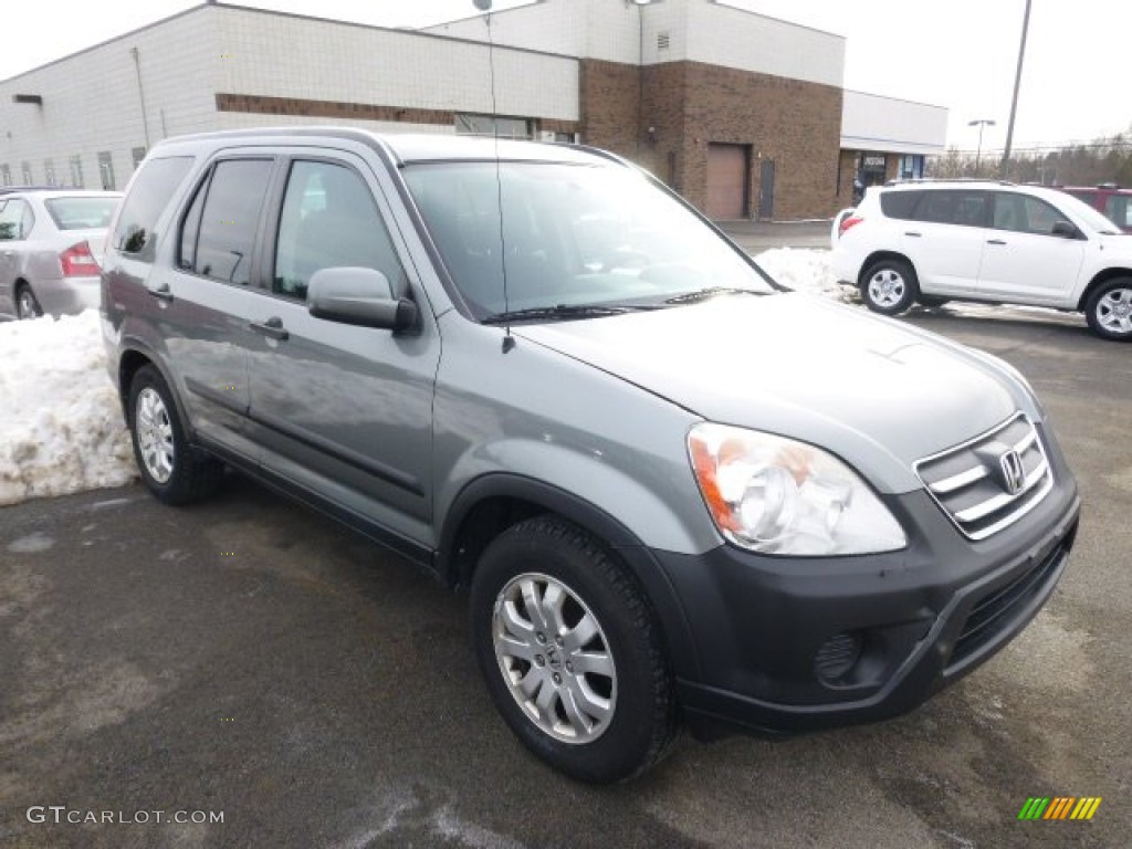Silver Moss Metallic 2005 Honda CR-V EX 4WD Exterior Photo #90269759
