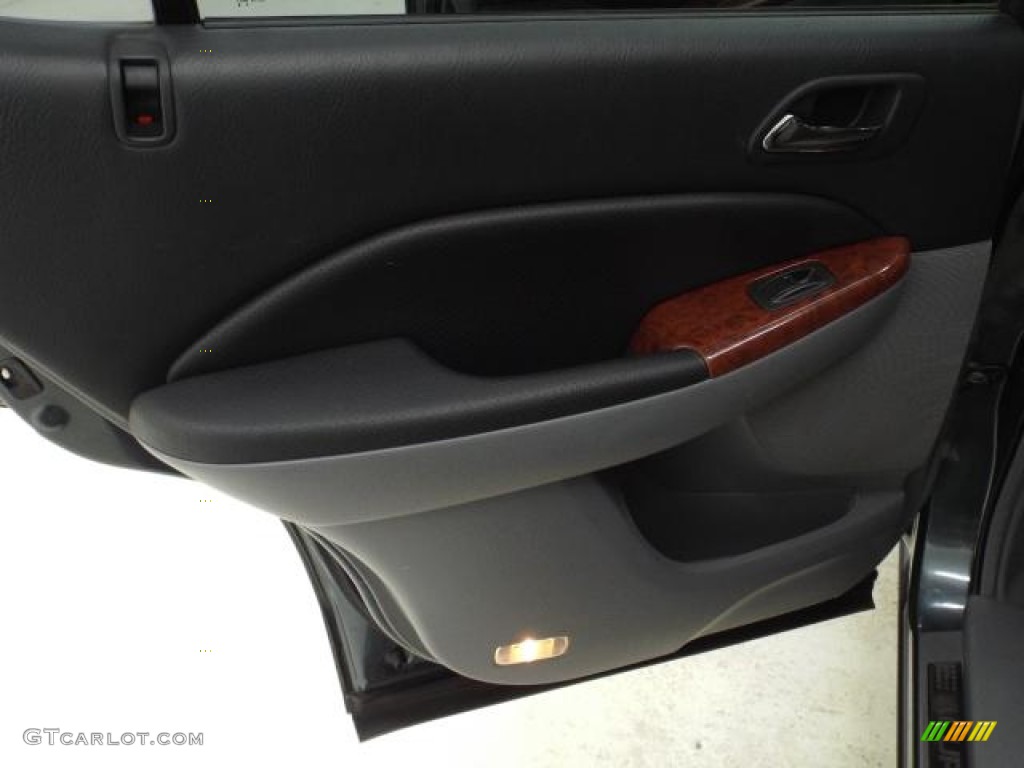 2003 MDX Touring - Midnight Blue Pearl / Quartz photo #11