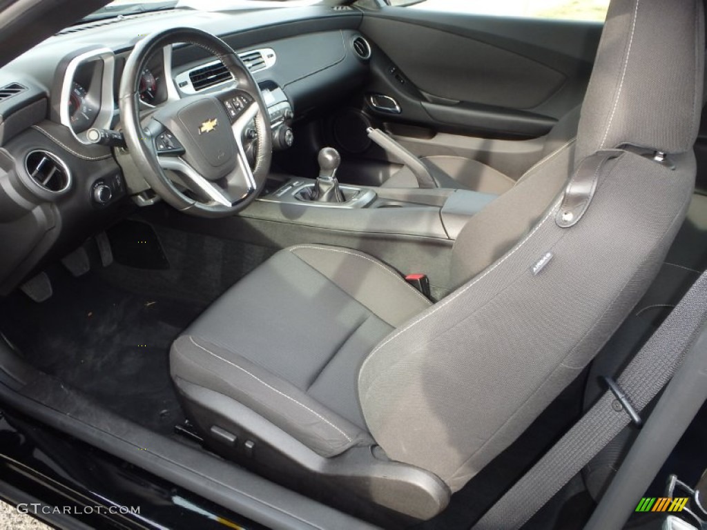 Black Interior 2012 Chevrolet Camaro LT/RS Coupe Photo #90269900