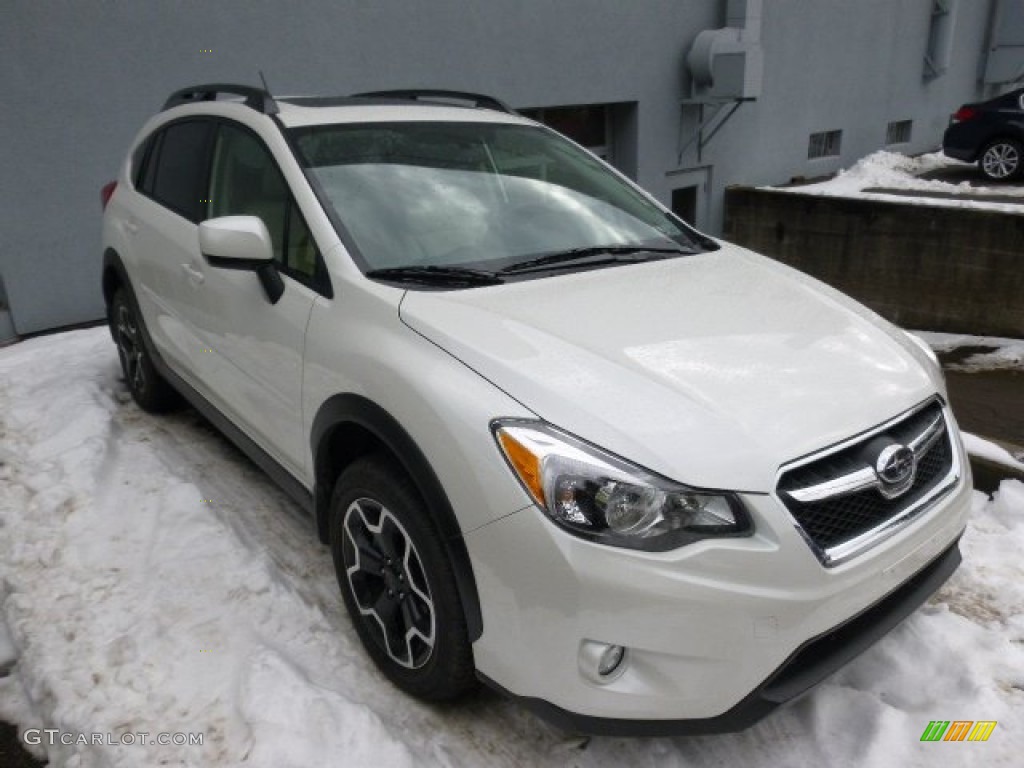 2014 XV Crosstrek 2.0i Limited - Satin White Pearl / Ivory photo #1