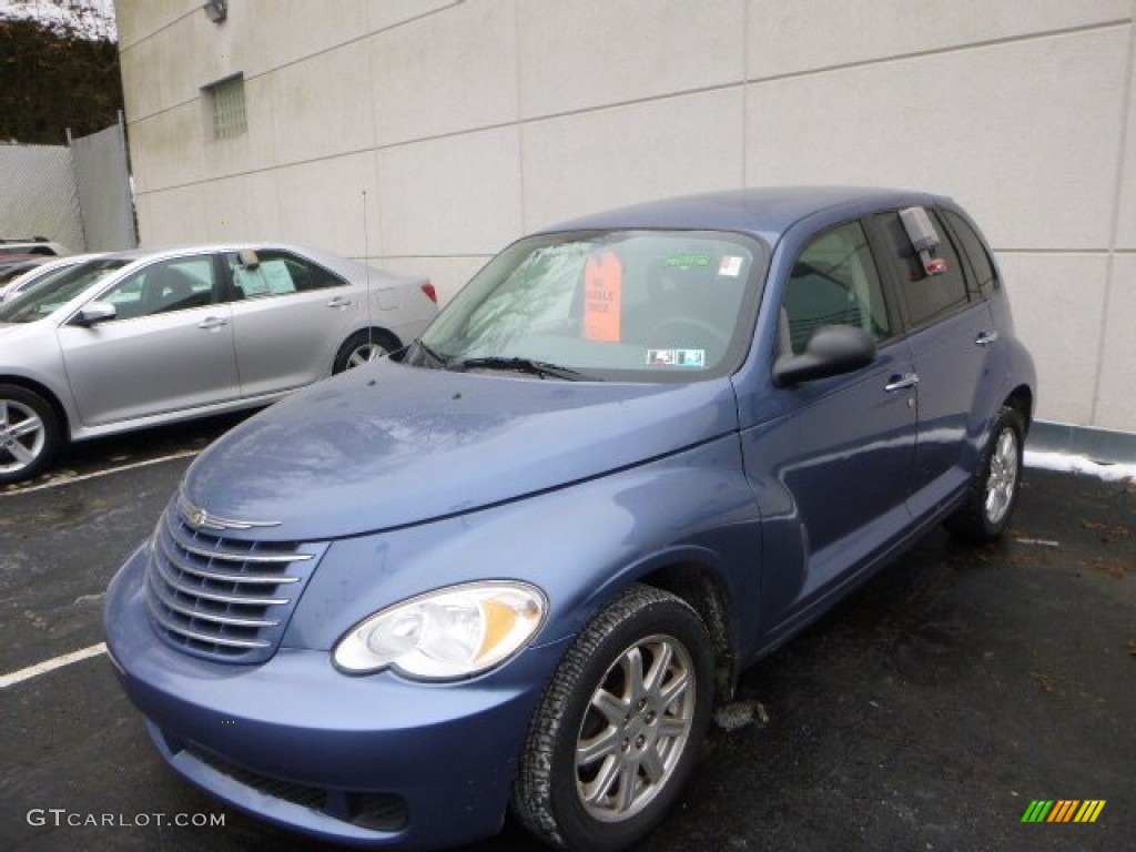 2007 PT Cruiser Touring - Marine Blue Pearl / Pastel Slate Gray photo #12