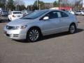 2011 Alabaster Silver Metallic Honda Civic EX Coupe  photo #2