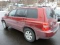 2003 Sundown Red Pearl Toyota Highlander V6  photo #9