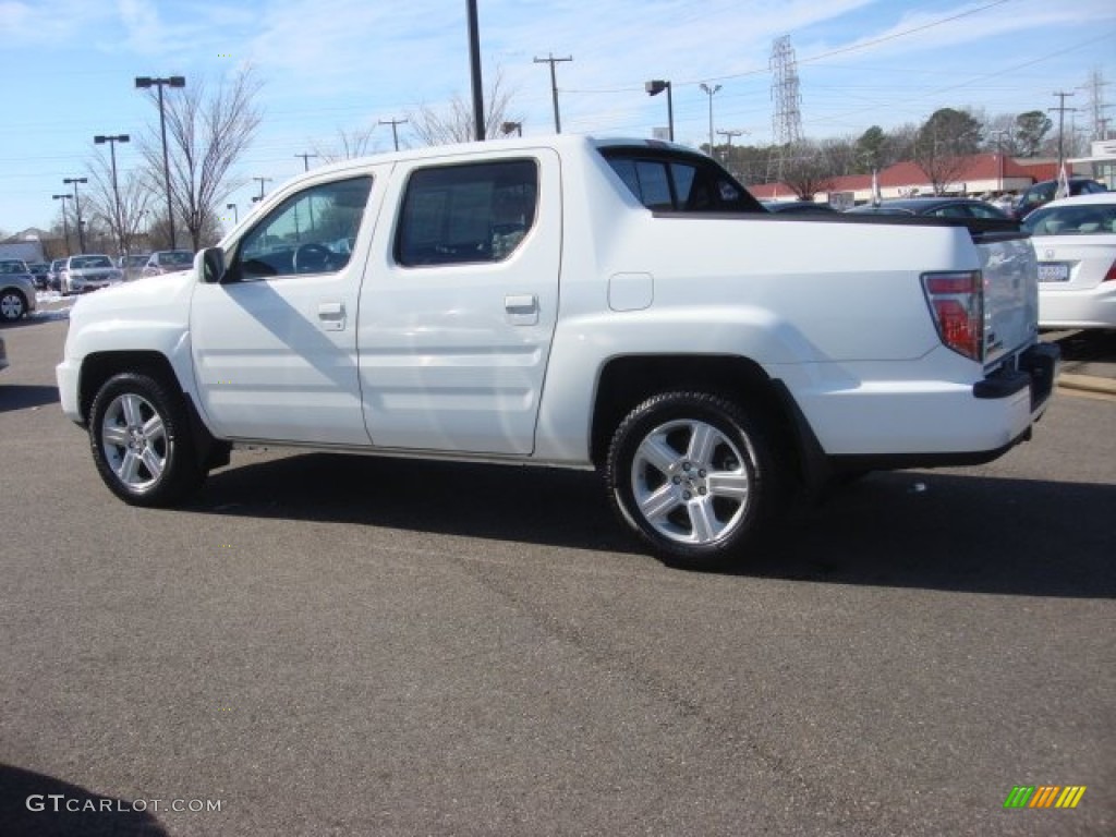 2012 Ridgeline RTL - White / Gray photo #3