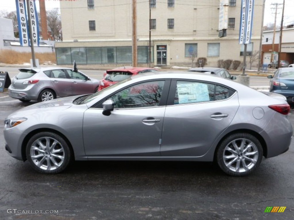Liquid Silver Metallic 2014 Mazda MAZDA3 s Touring 4 Door Exterior Photo #90272405