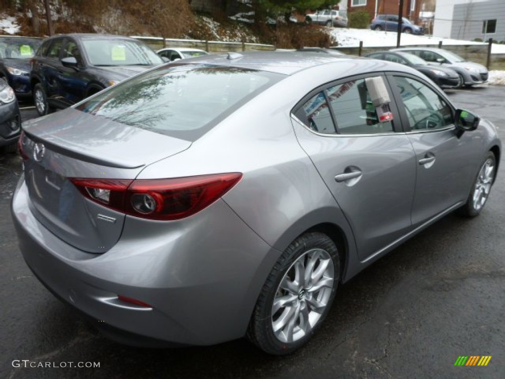 Liquid Silver Metallic 2014 Mazda MAZDA3 s Touring 4 Door Exterior Photo #90272453