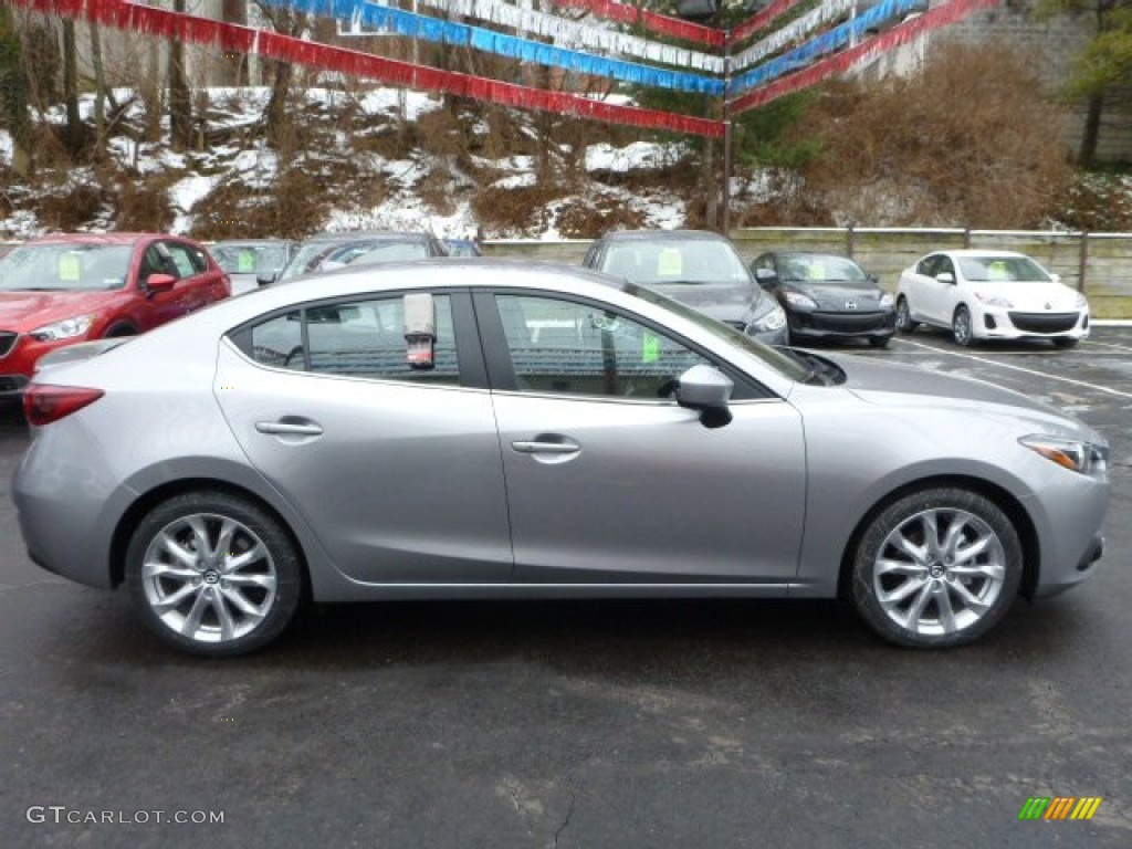 Liquid Silver Metallic 2014 Mazda MAZDA3 s Touring 4 Door Exterior Photo #90272465