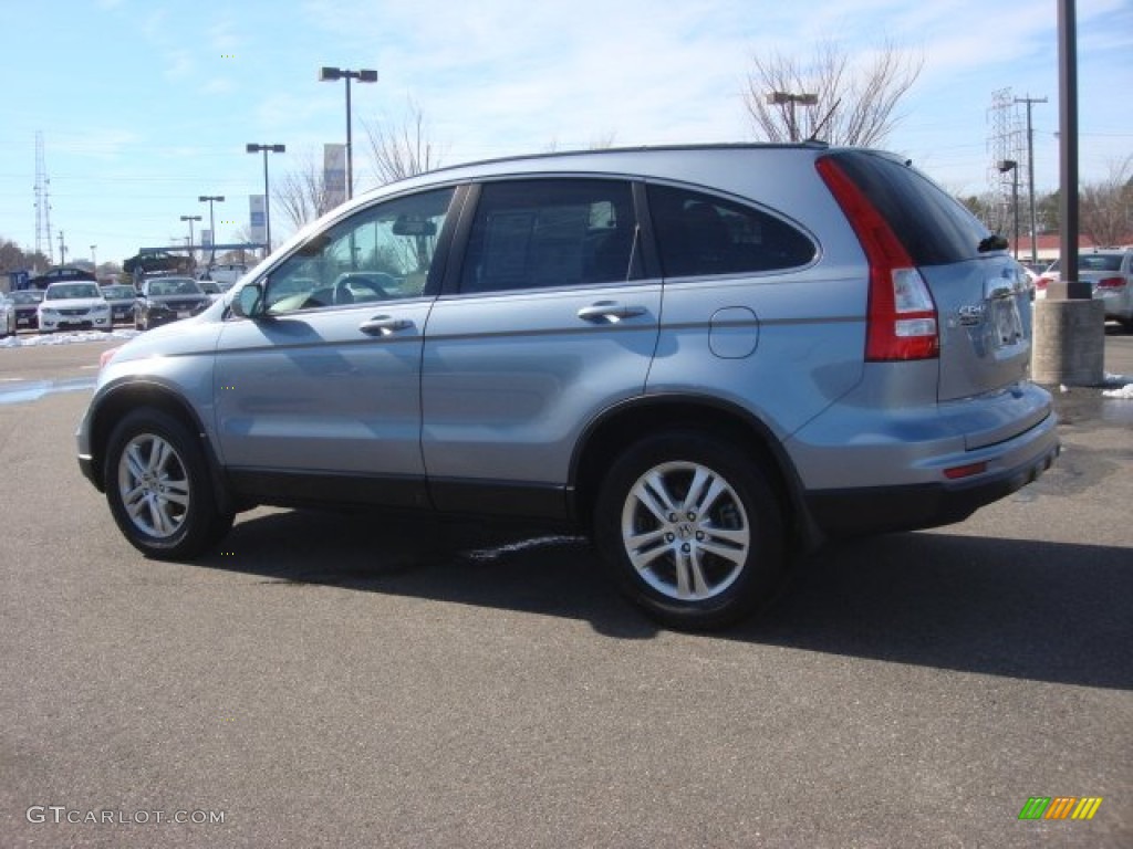 2011 CR-V EX-L - Glacier Blue Metallic / Gray photo #4