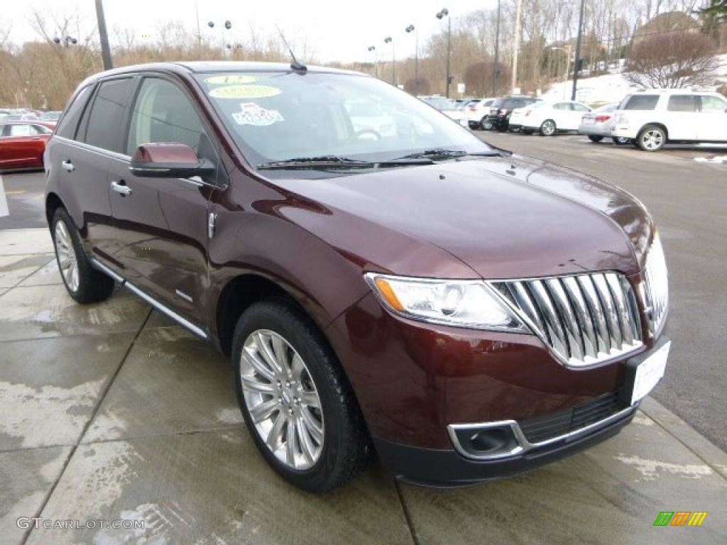 2012 MKX AWD Limited Edition - Cinnamon Metallic / Bronze Metallic/Charcoal Black photo #7