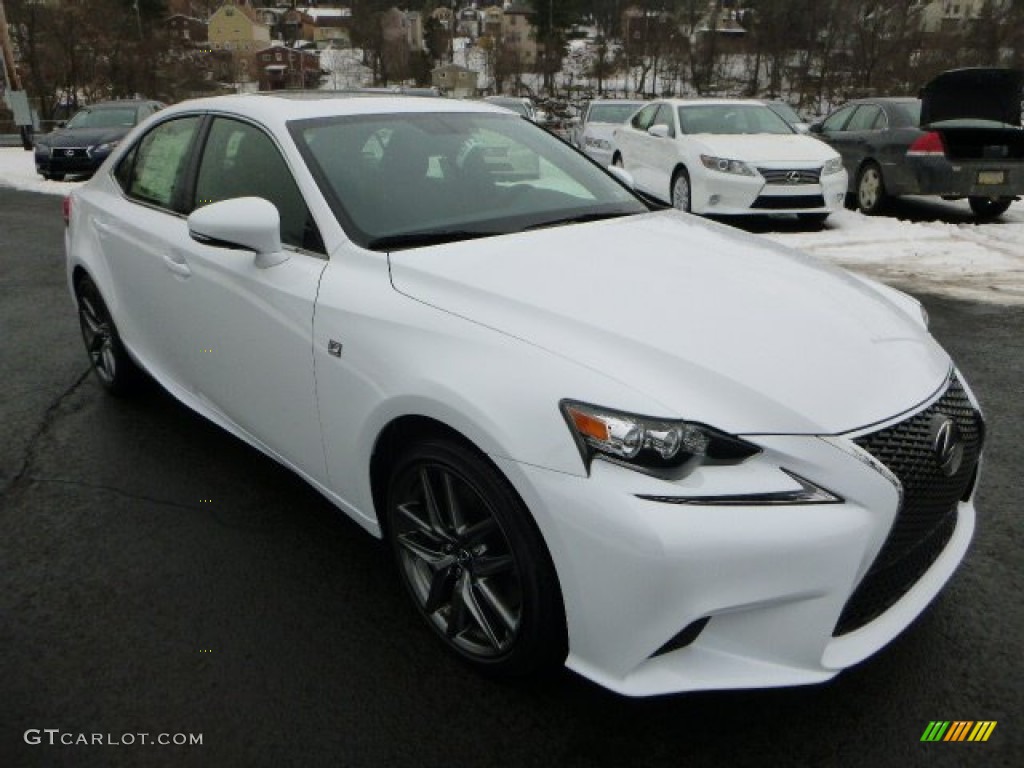 Ultra White 2014 Lexus IS 350 F Sport AWD Exterior Photo #90272875