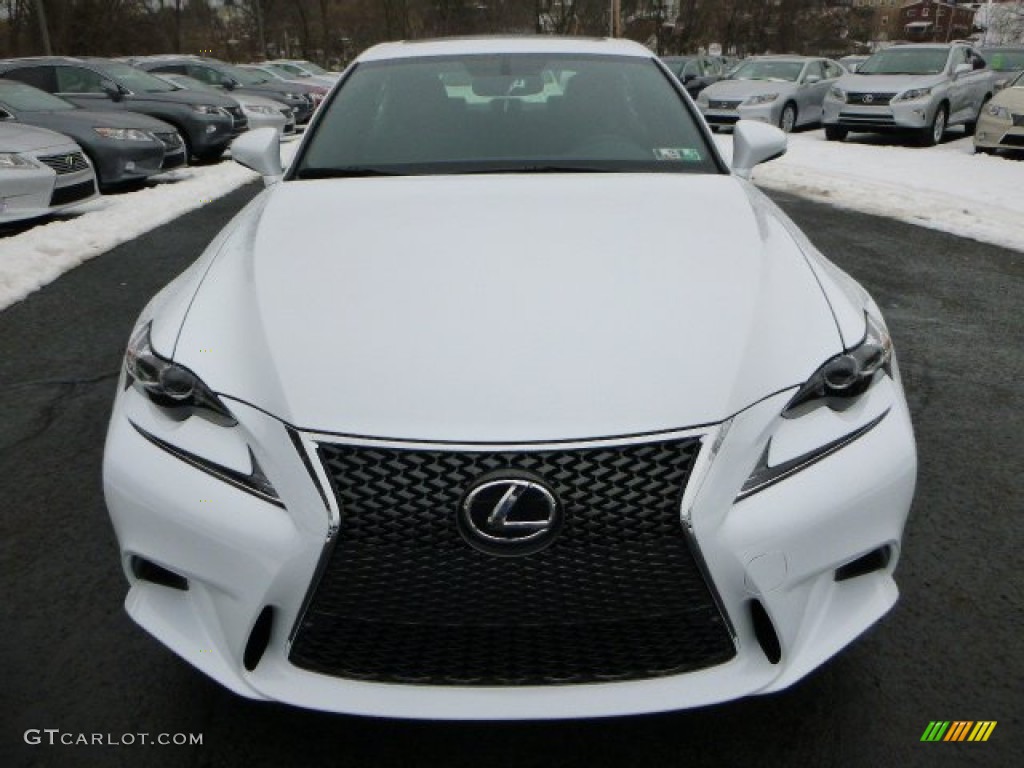 Ultra White 2014 Lexus IS 350 F Sport AWD Exterior Photo #90272891