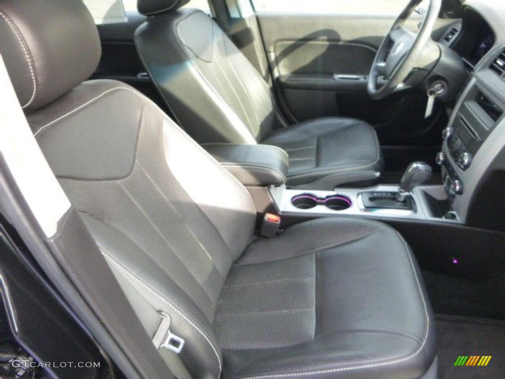2011 Milan V6 Premier - Tuxedo Black Metallic / Dark Charcoal photo #10