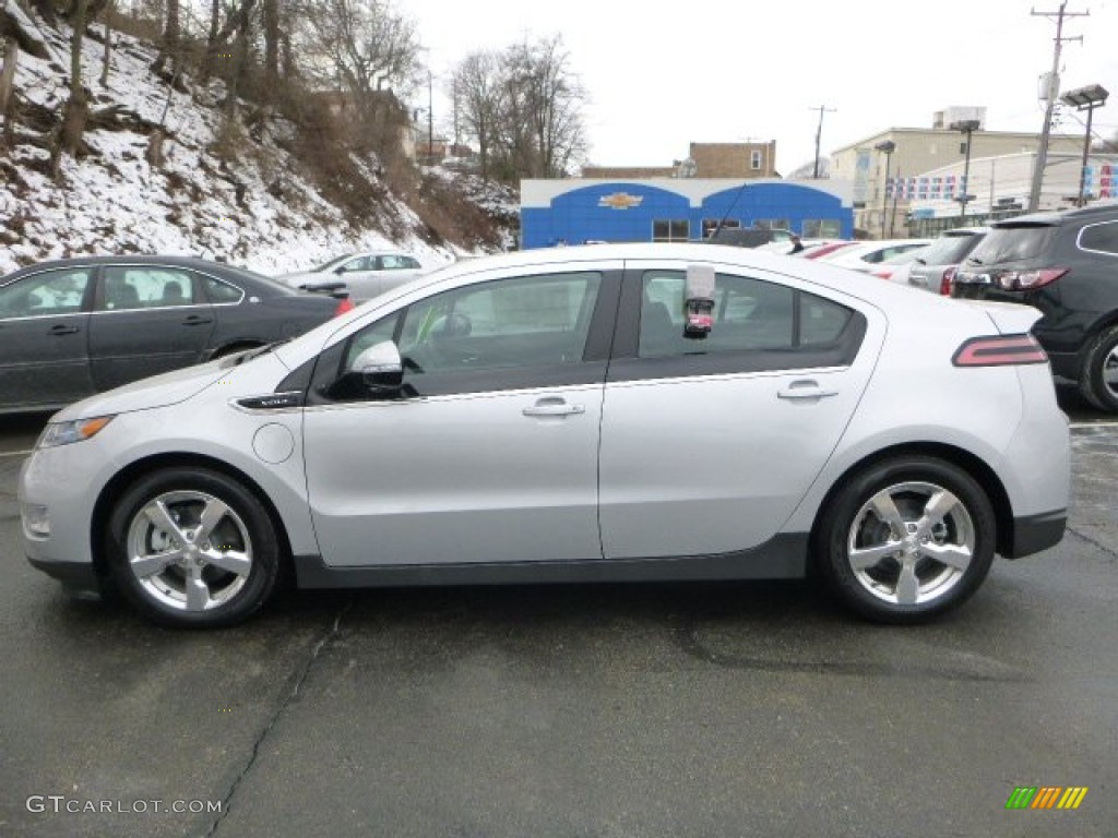Silver Ice Metallic 2014 Chevrolet Volt Standard Volt Model Exterior Photo #90273968
