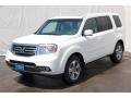 2014 White Diamond Pearl Honda Pilot EX-L  photo #3