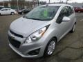 2014 Silver Ice Chevrolet Spark LS  photo #7